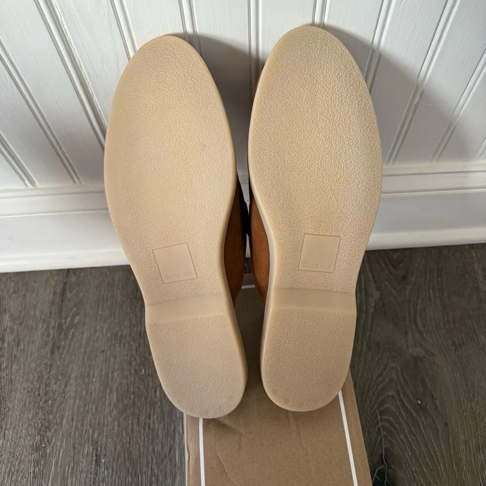 DOLCE VITA Dolce Vita Women's Lasail Loafer Brown Suede 10 - Picture 6 of 8